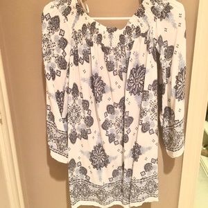 Off the shoulder dress